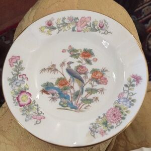 1970s kutani crane Wedgwood ashtray